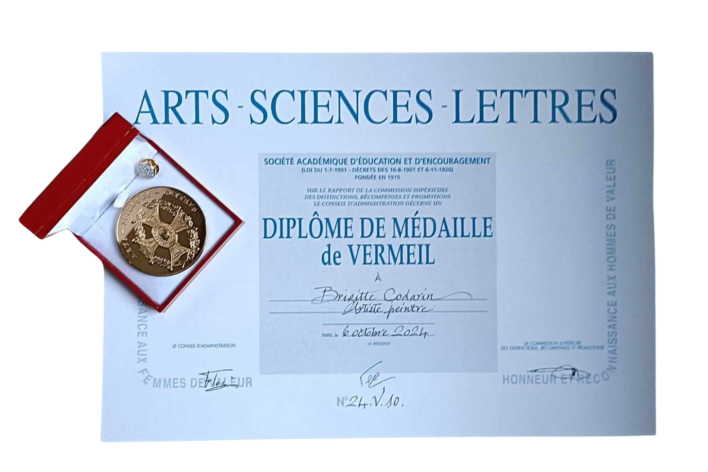 médaille atelier de peinture vosges